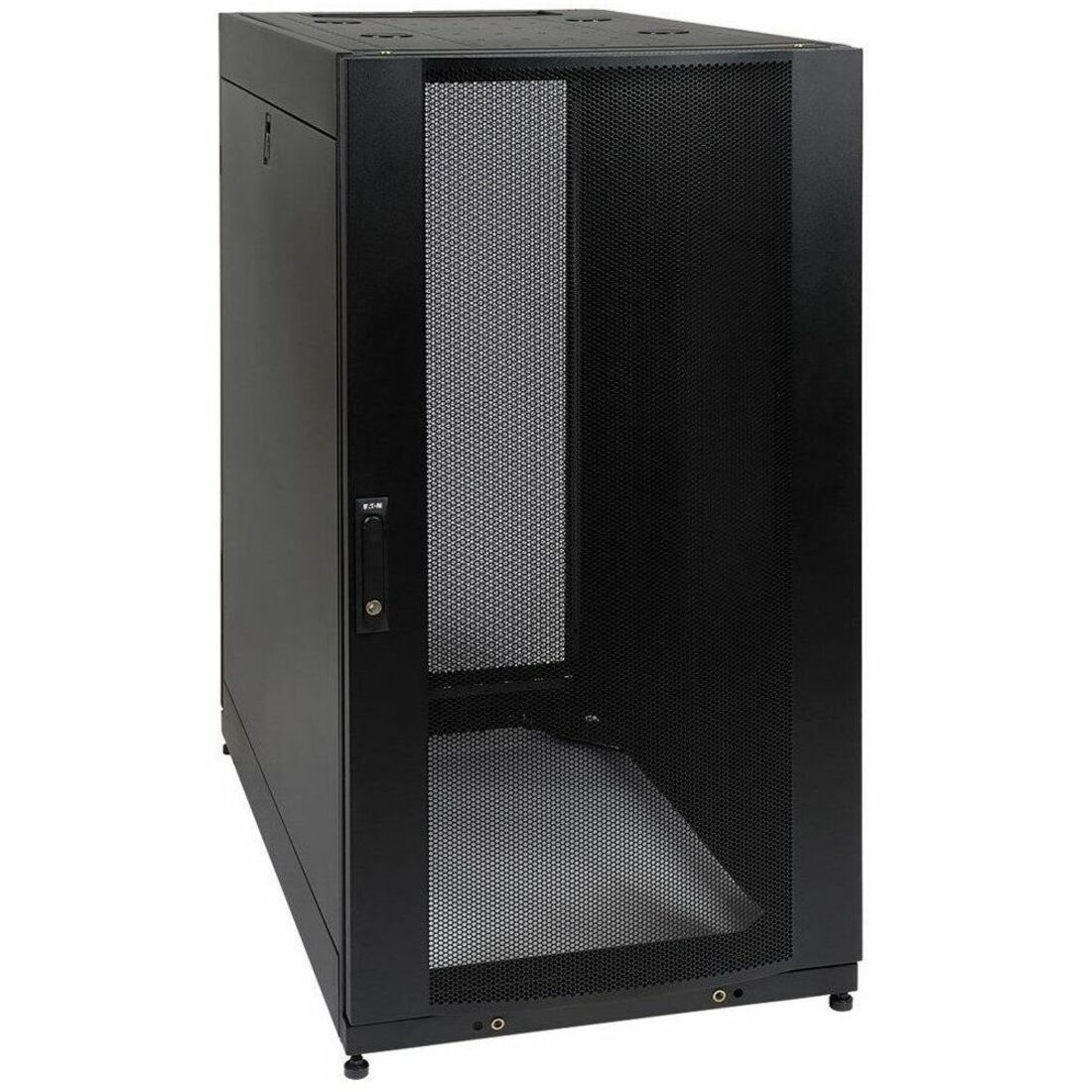 Tripp Lite by Eaton 25U SmartRack Standard-Depth Half-Height Server Rack Enclosure Doors and Side Panels