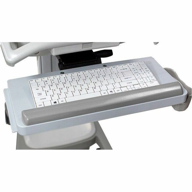 Capsa Healthcare - Mobile Computing Option (207004-GRY) - Keyboard Tray - Tilt/Swivel/Height Adjust - Gray