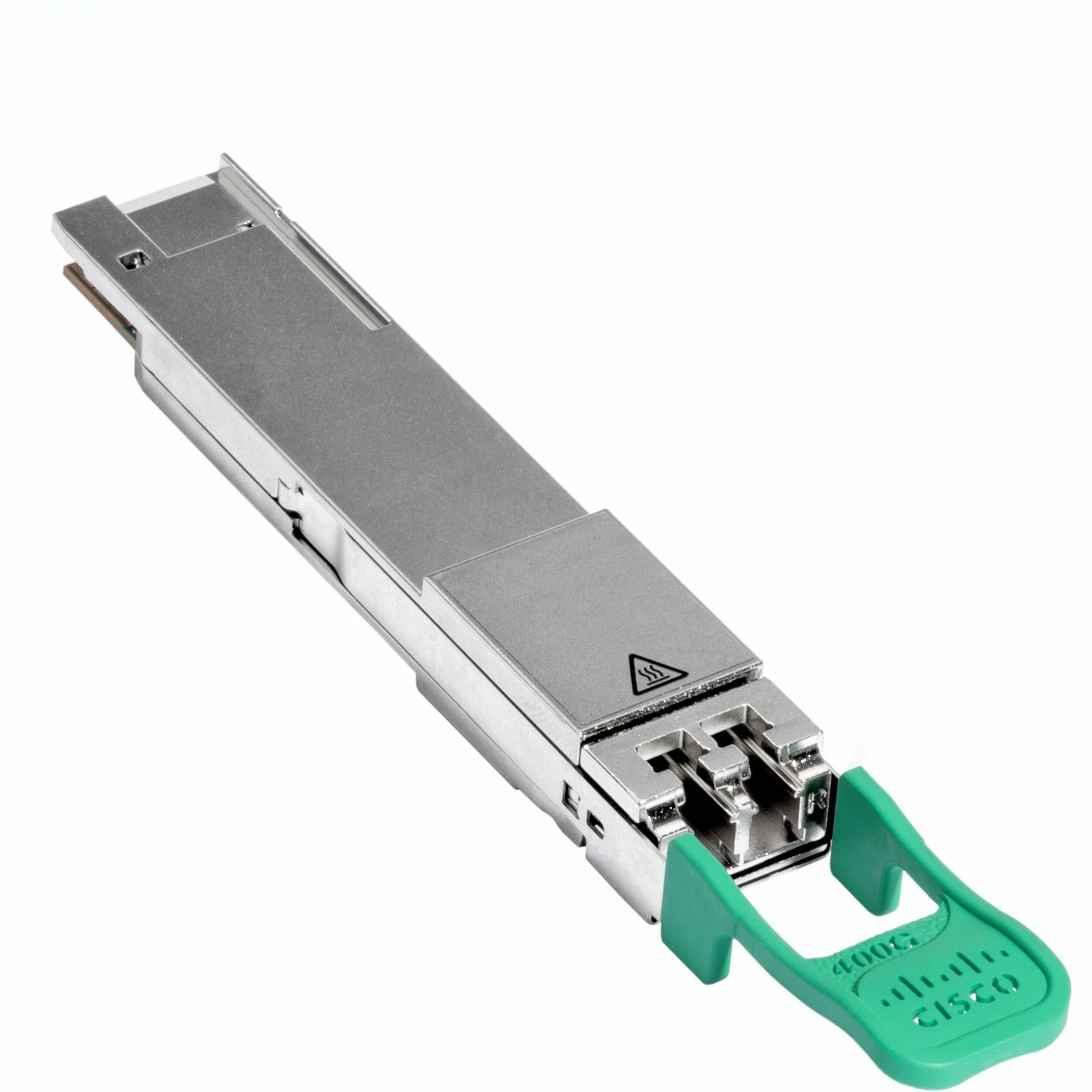 Cisco 400G QSFP-DD Transceiver, 400G-FR4, Duplex LC, 2 km Duplex SMF