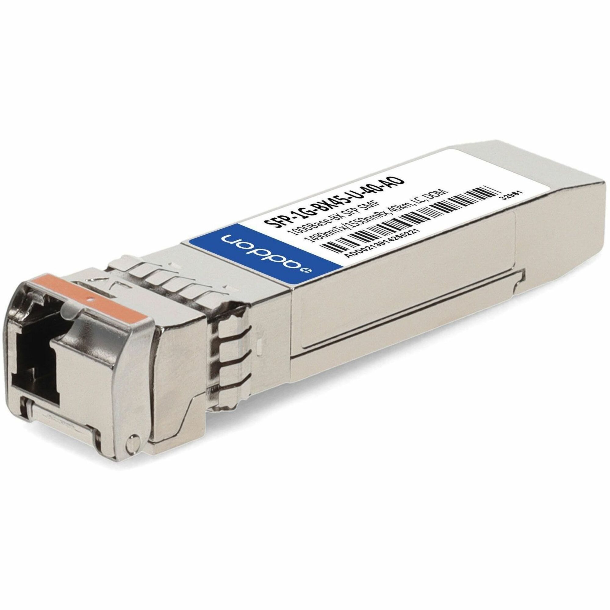 AddOn MSA and TAA 1000Base-BX SFP Transceiver (SMF, 1490nmTx/1550nmRx, 40km, LC, DOM)