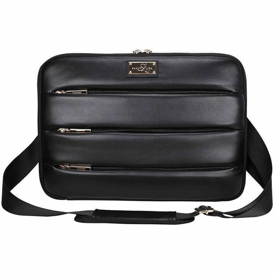 Sandy Lisa La Jolla Carrying Case (Sleeve) for 14" Laptop - Black