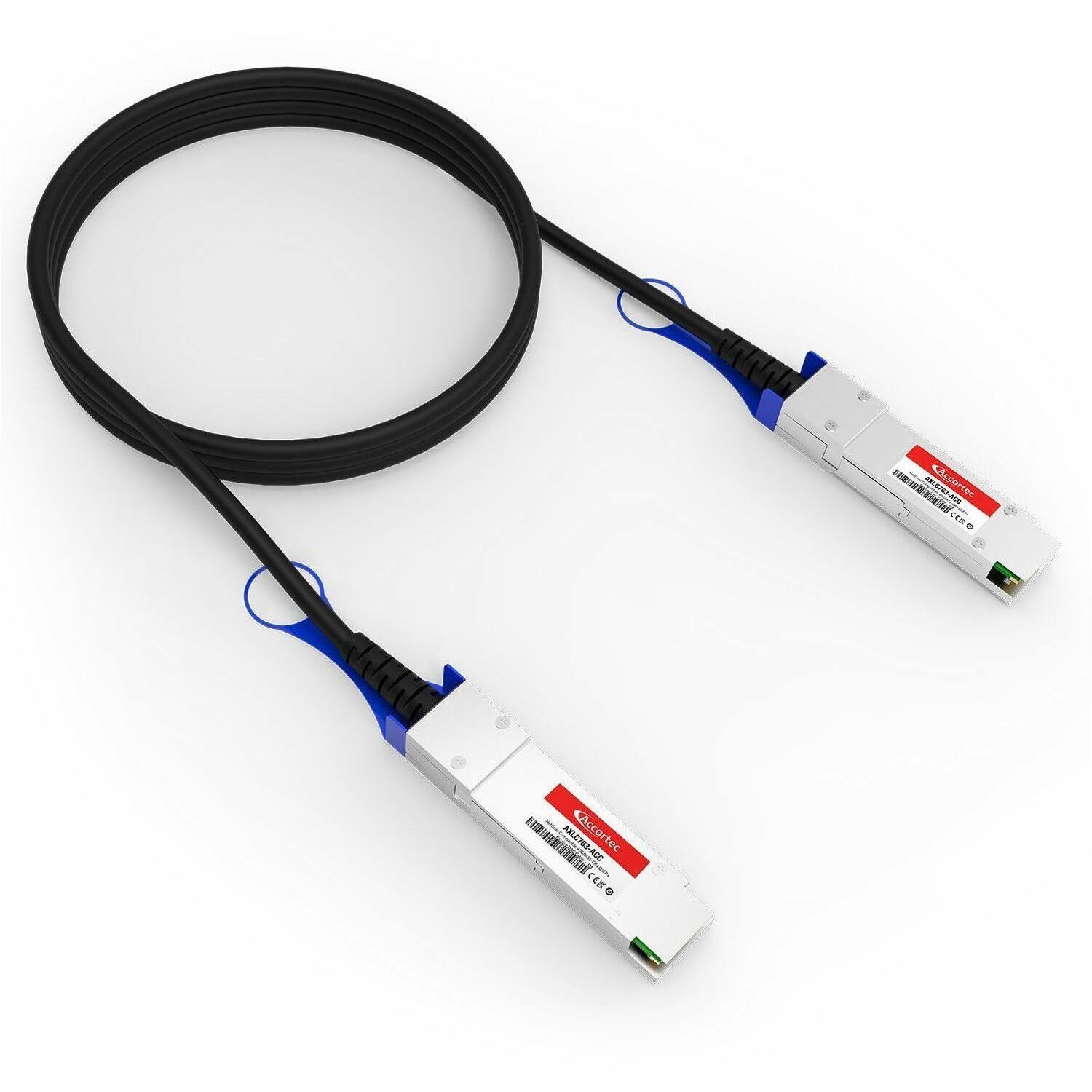 Accortec 40GBASE-CR4 QSFP+ Passive DAC Cable NetGear Compatible- 3M