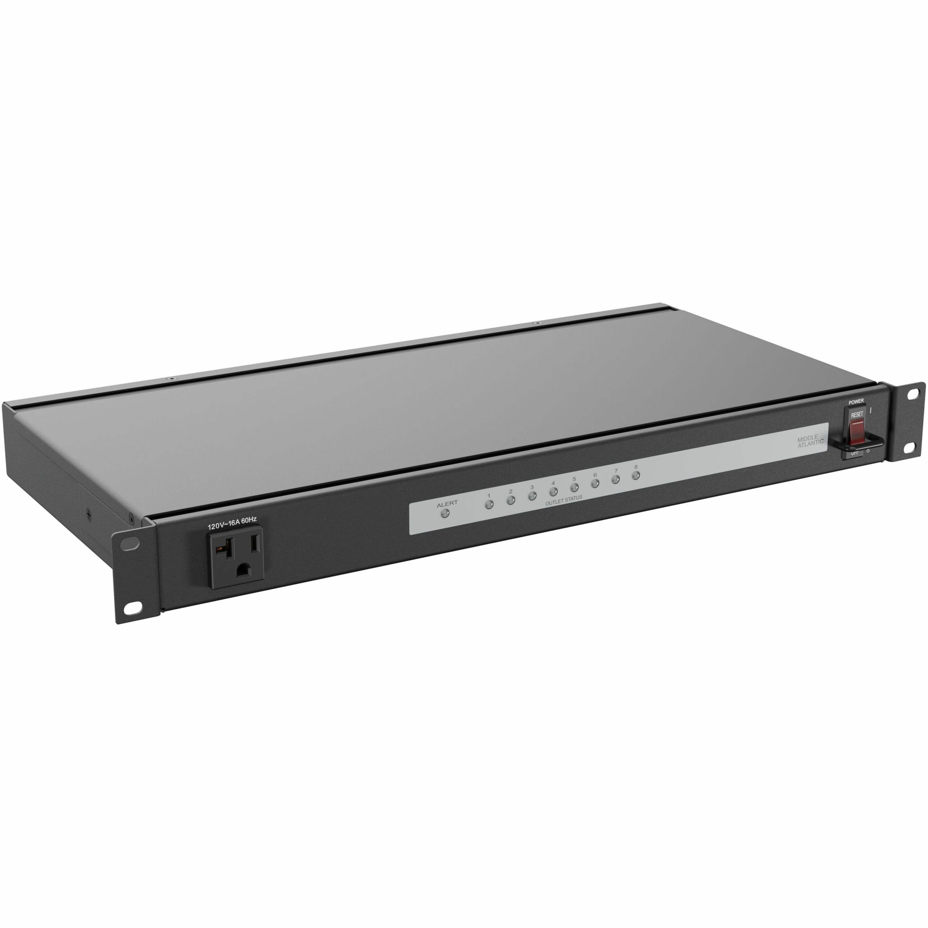Middle Atlantic Select 9-Outlet Rack Mounted PDU with RackLink - 20 Amp Power Distribution Unit