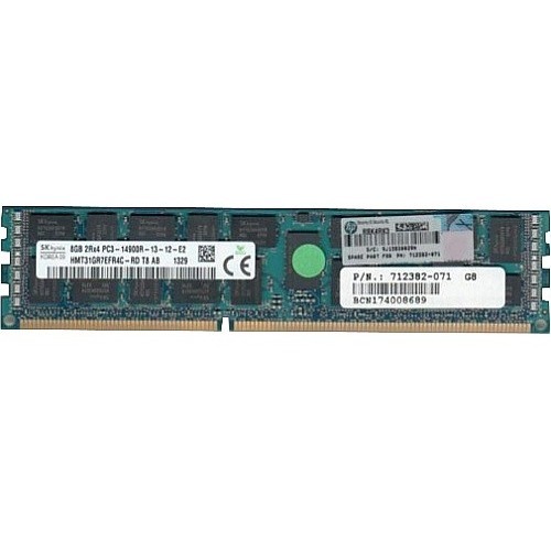 HPE - IMSourcing Certified Pre-Owned 8GB, Dual Rank x4 PC3-14900R (DDR3-1866)