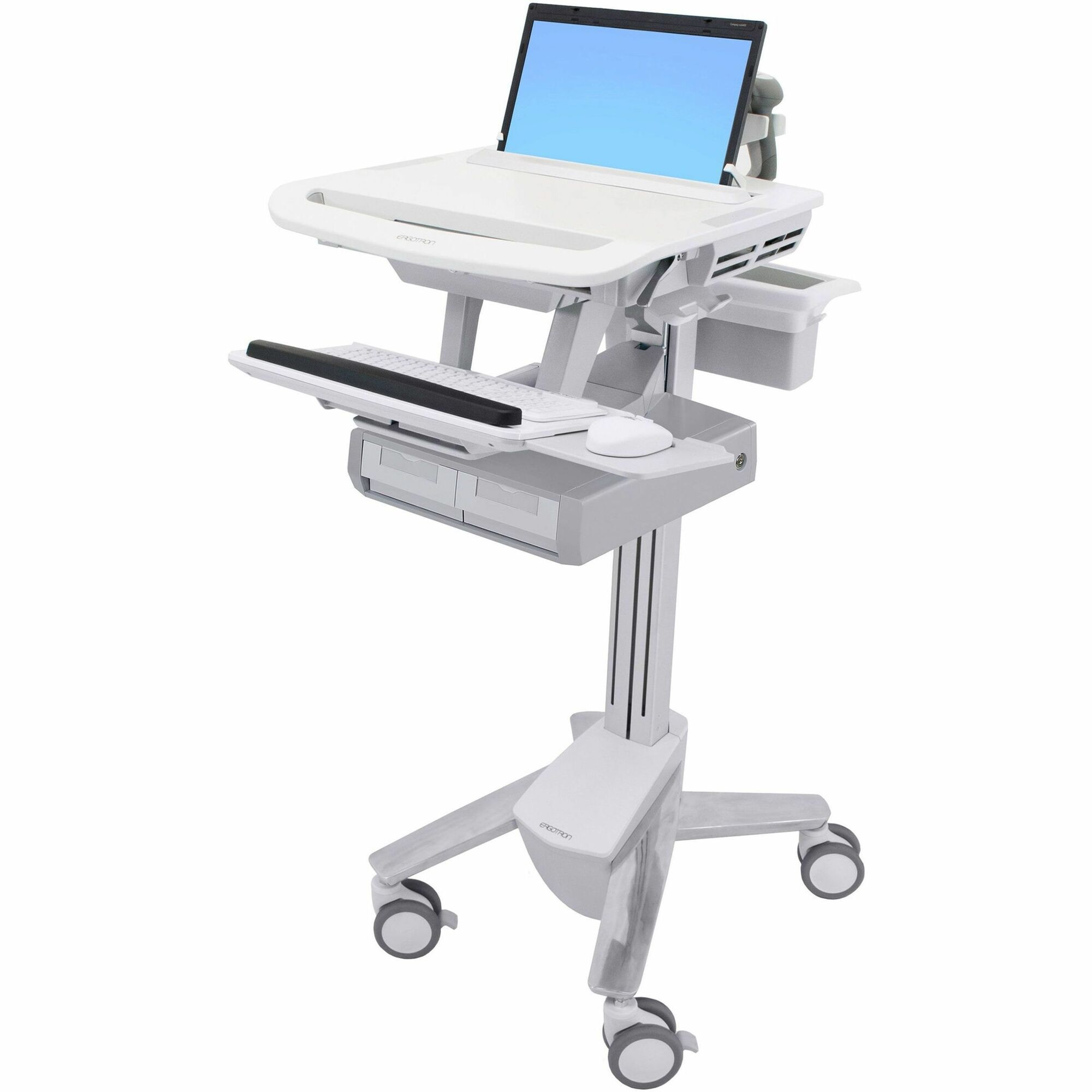 Ergotron StyleView Laptop Cart, 2 Drawers (2x1)