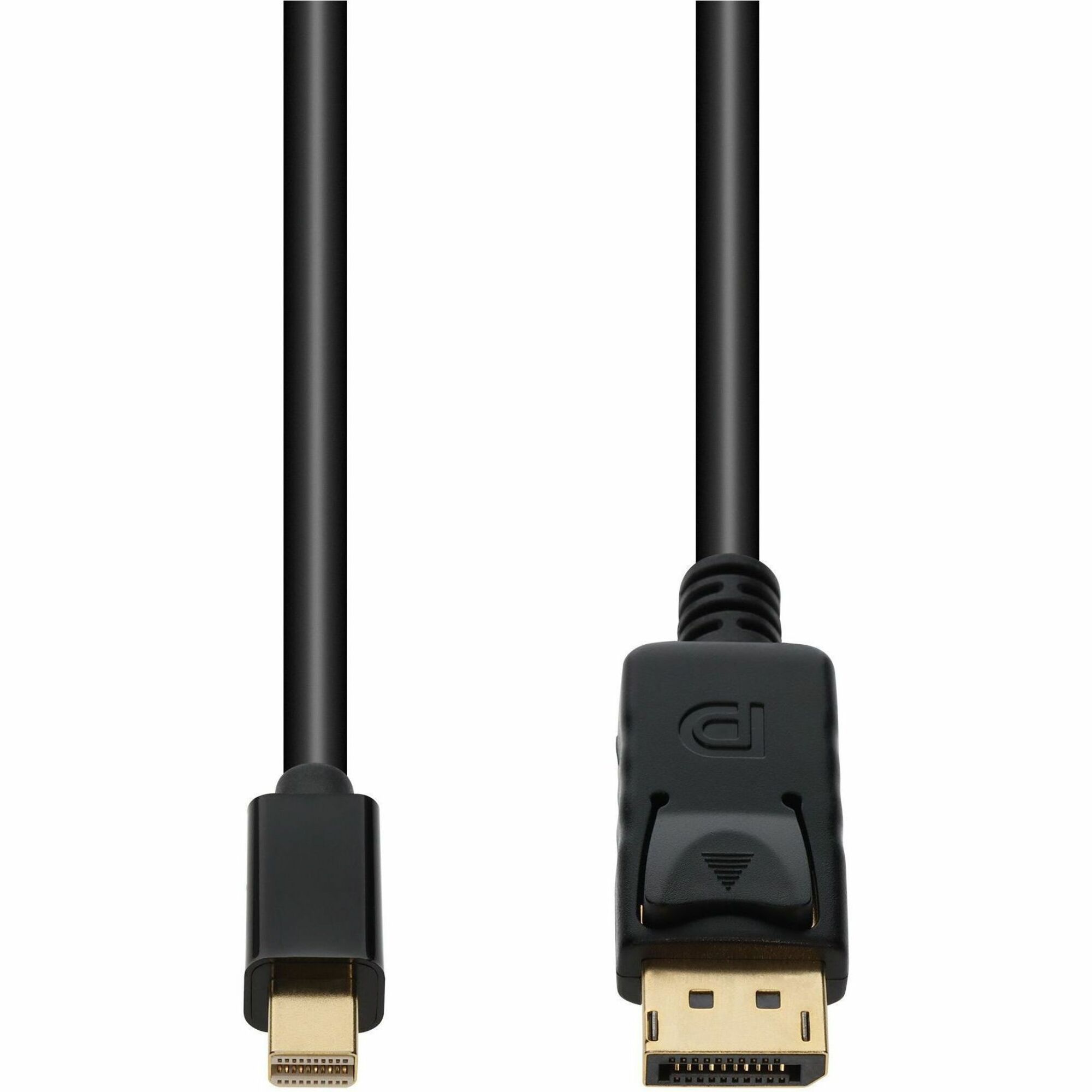 AddOn 3ft Mini-DisplayPort (Male) to DisplayPort 1.2 (Male) Black Adapter Cable, 4K 60Hz