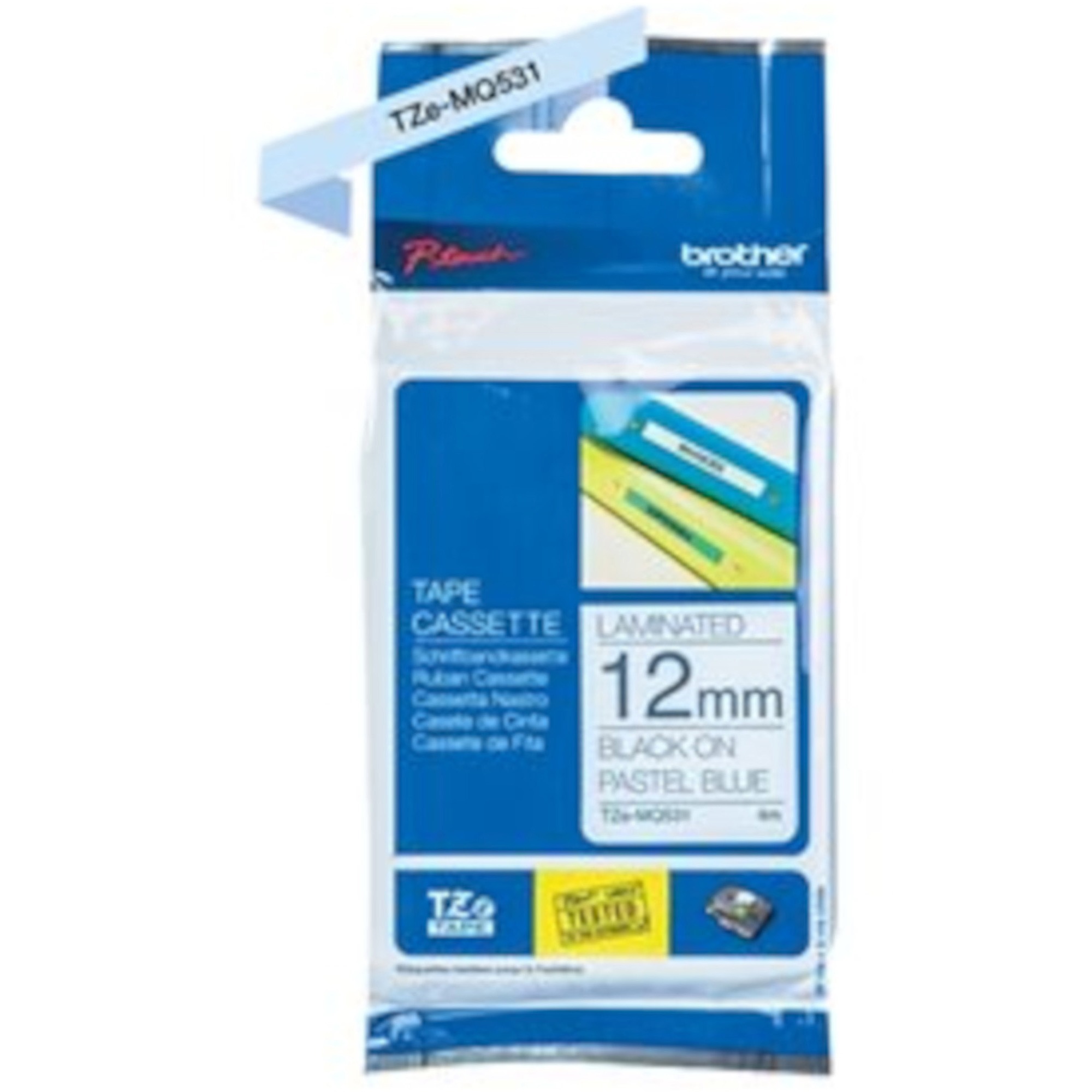 P-touch TZe Laminated Tape