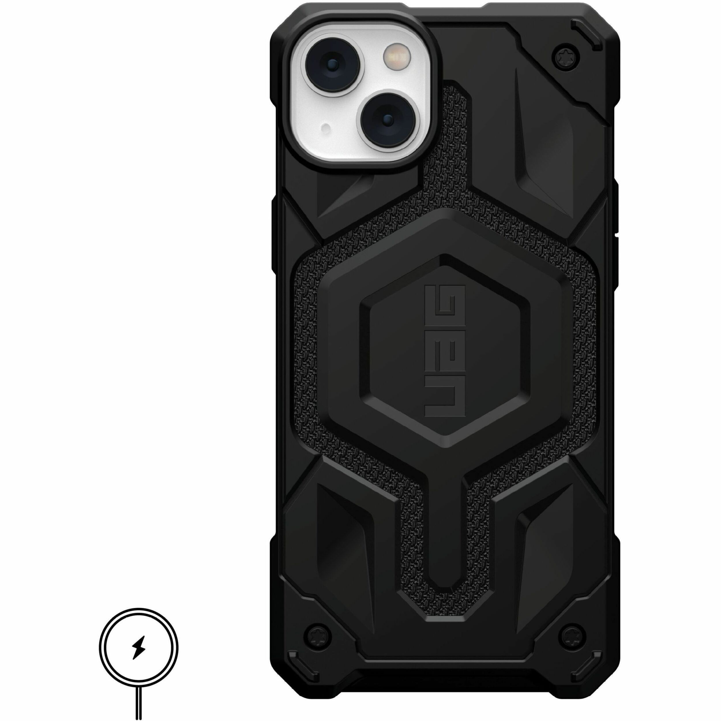 Urban Armor Gear Monarch Pro Kevlar® iPhone 14 Plus Case - Kevlar Black