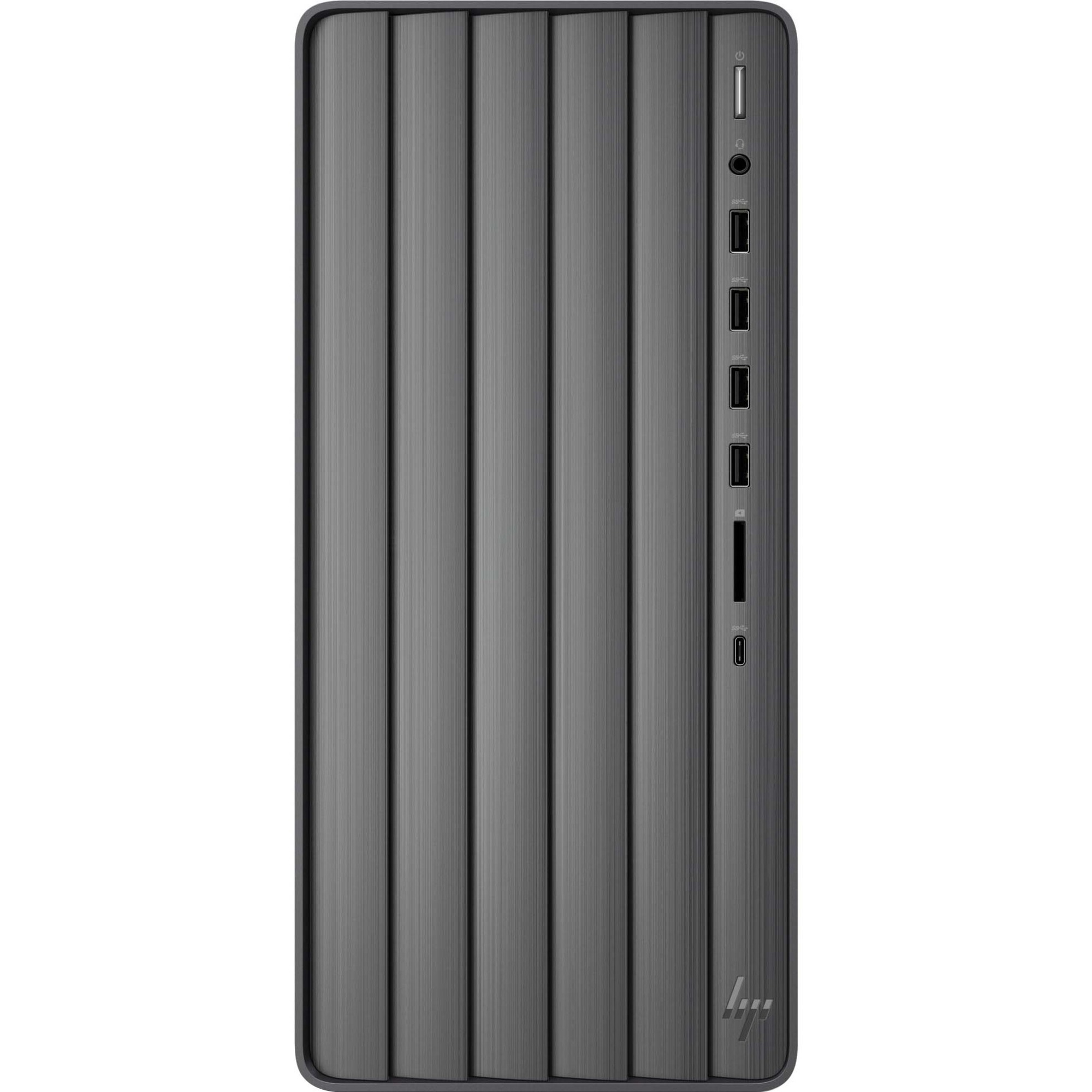 HP Envy TE01-3000i TE01-3050 Desktop Computer - Intel Core i7 12th Gen i7-12700 - 16 GB - 1 TB PCI Express NVMe SSD - Mini-tower - Nightfall Black