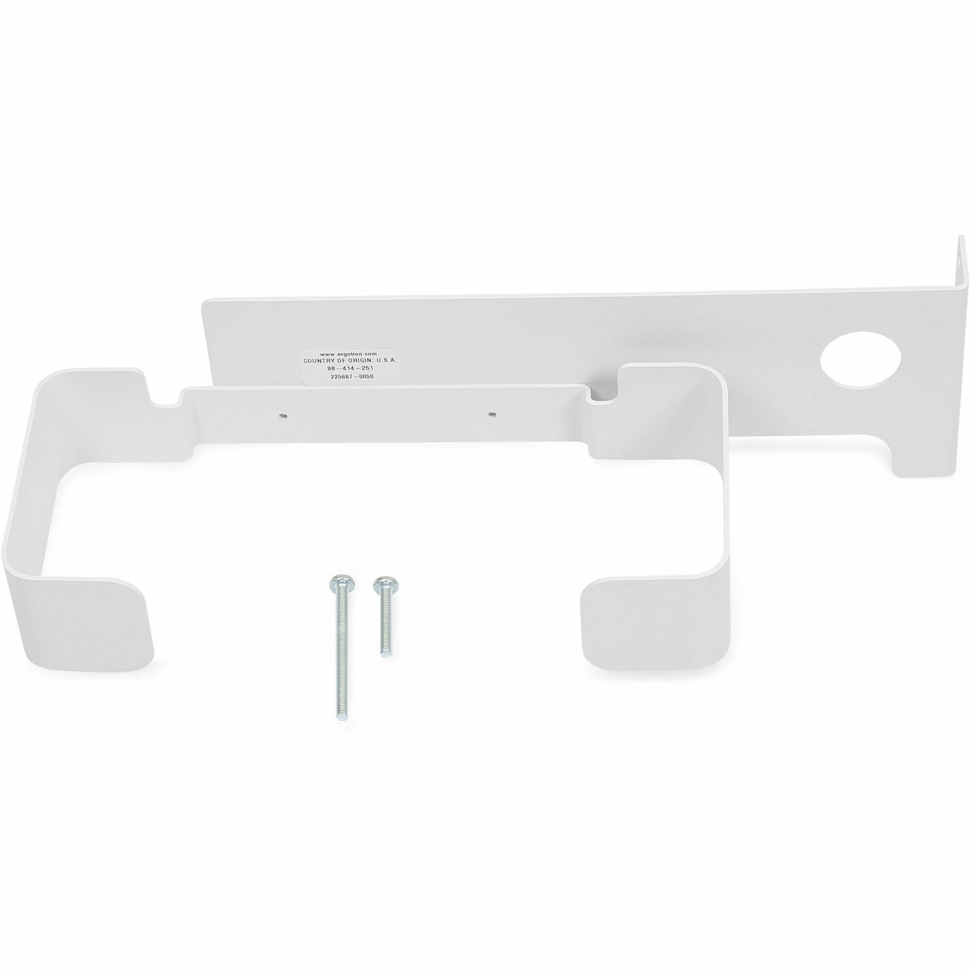 Ergotron StyleView Mounting Bracket for Drawer, Medical Cart, Cart, Workstation, Container - TAA Compliant