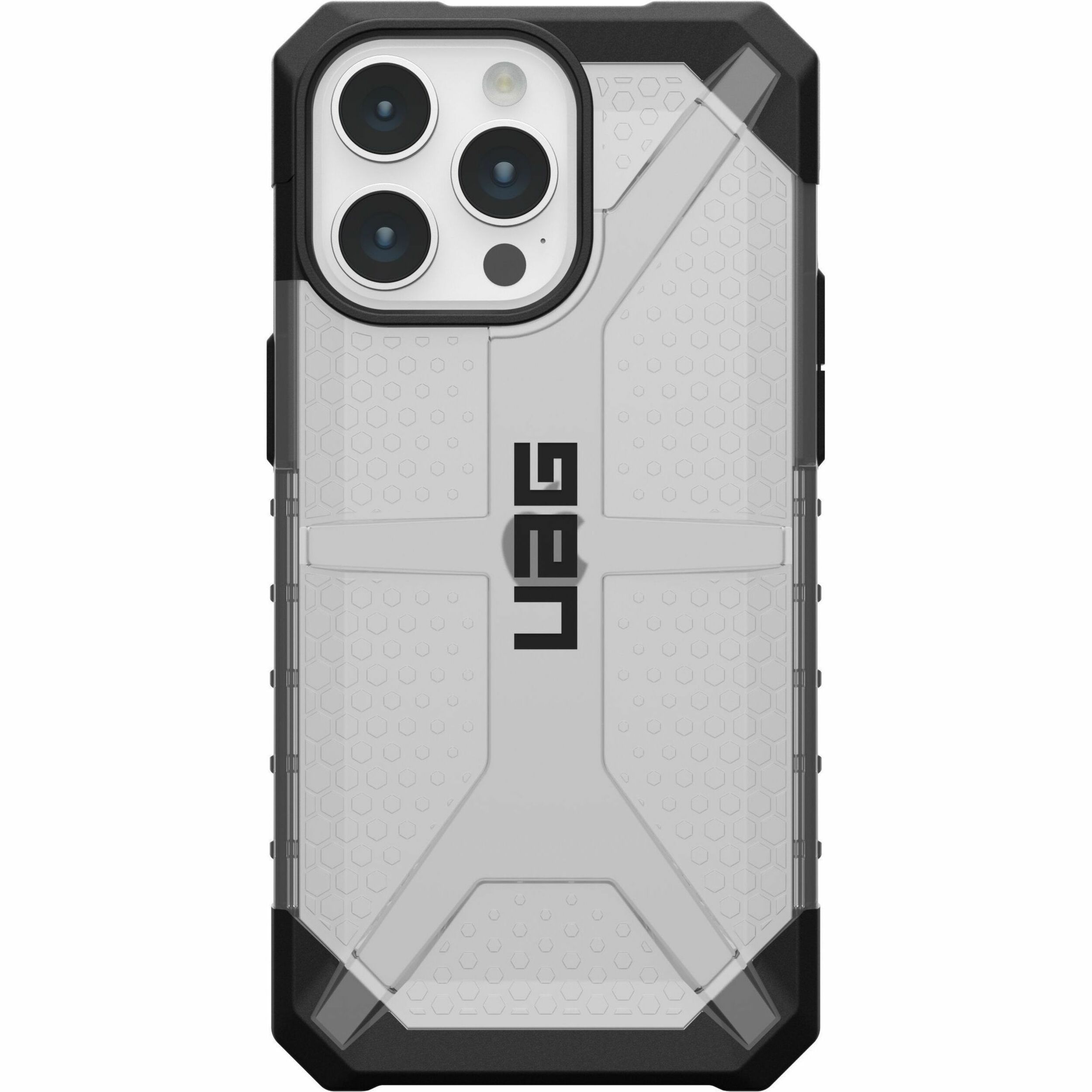 Urban Armor Gear Plasma iPhone 15 Pro Max Case - Ice