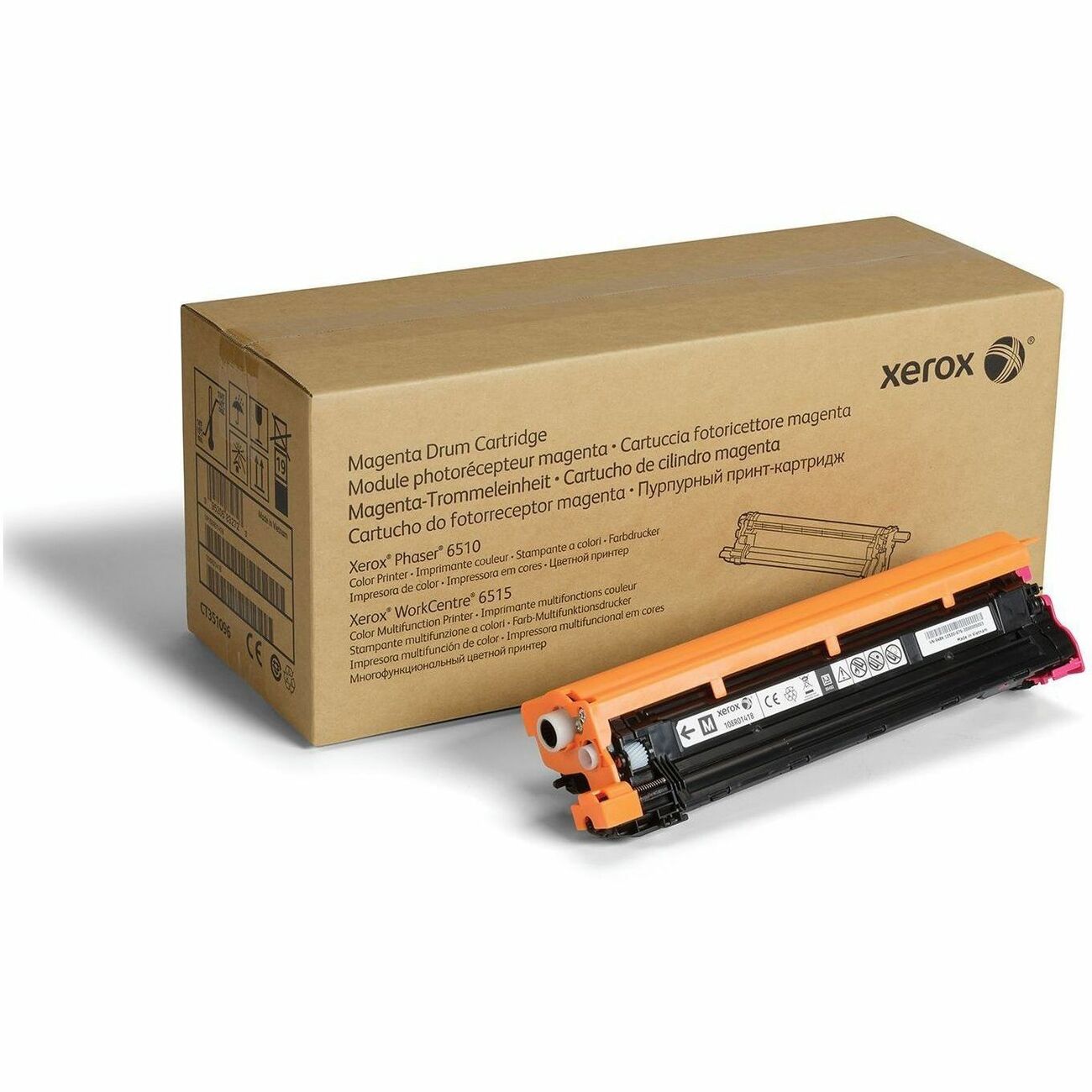 Xerox Magenta Drum Cartridge For Phaser 6510 / WorkCentre 6515, 48K Pages