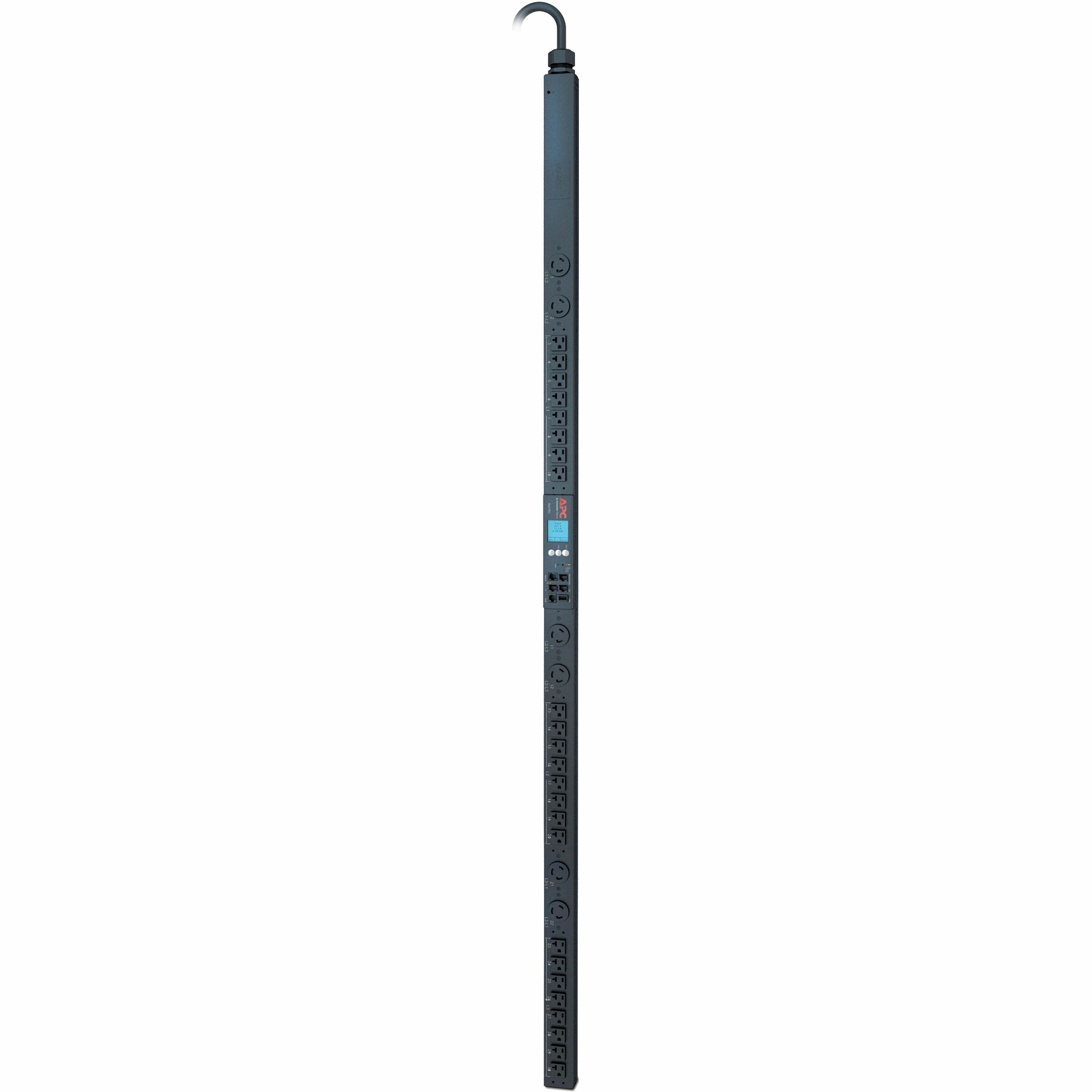 APC NetShelter Metered Rack PDU, 2G, 0U, 20A, 120/208V, 3 phase, 24 NEMA 5-20R and 6 NEMA L6-20R outlets