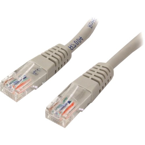 StarTech 5 ft Cat5e Gray Molded RJ45 UTP Cat 5e Patch Cable - 5ft Patch Cord