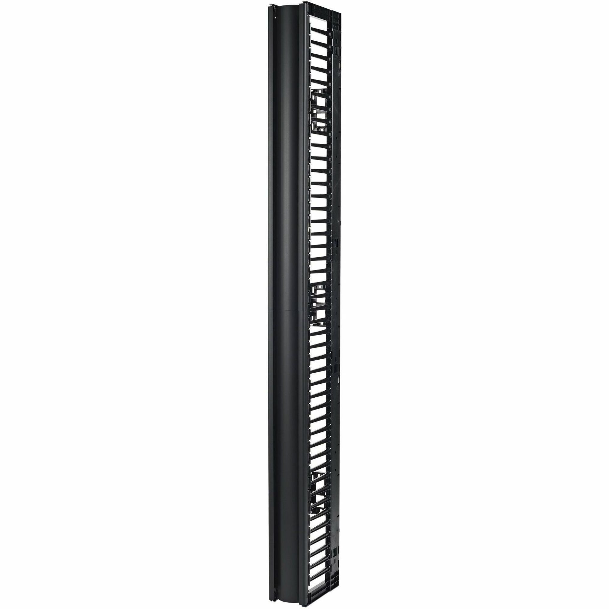 APC Valueline, Vertical Cable Manager for 2 & 4 Post Racks, 84"H X 6"W, Single-Sided with Door