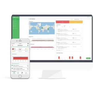 Subscription, Ecostruxure IT Expert, I year, 350 nodes, Remote monitoring and management of Data Centers.