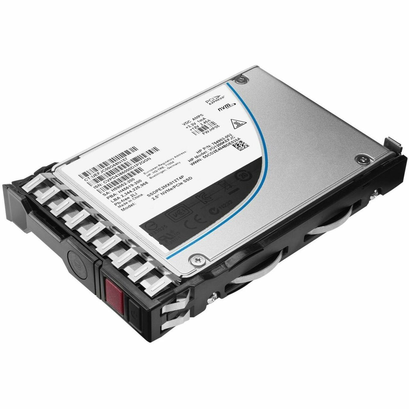 HPE CM7 7.68 TB Solid State Drive - 2.5" Internal - U.3 (PCI Express NVMe x4) - Read Intensive