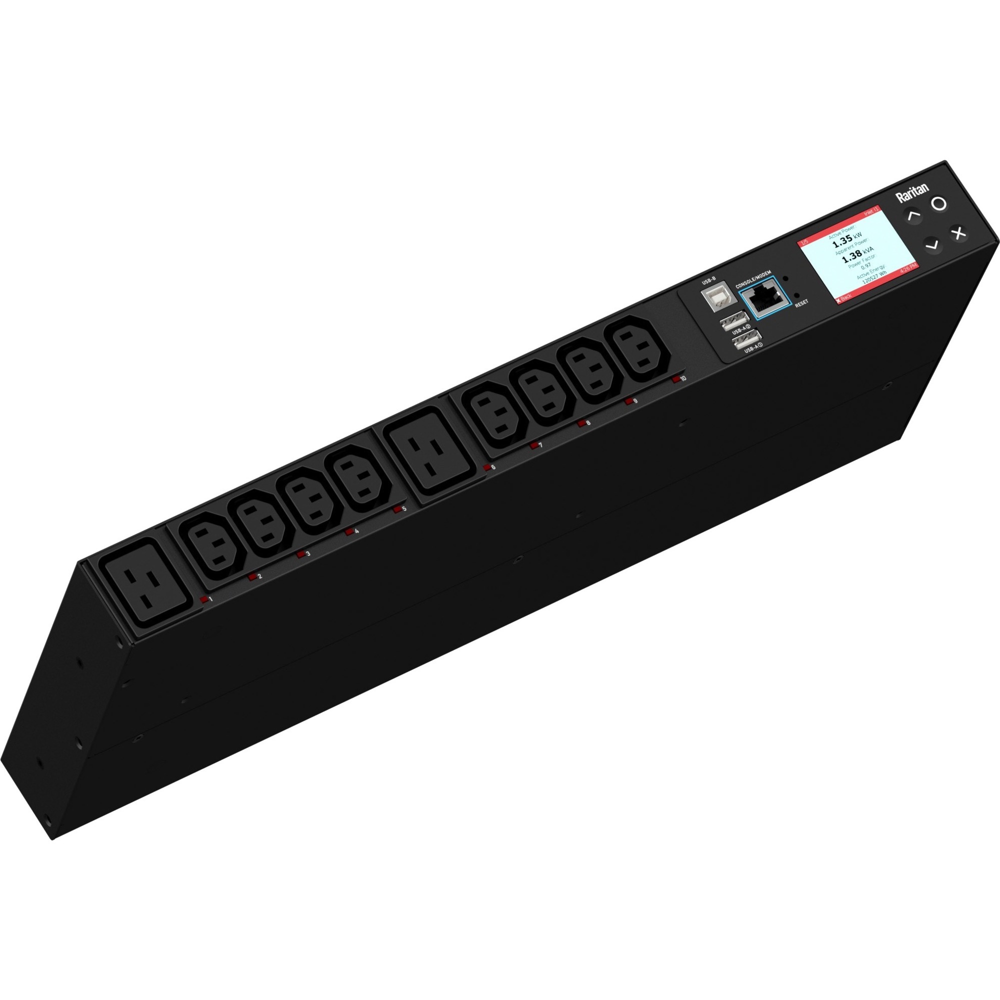 Raritan PX3-4746R (8) IEC320 C13, (2) IEC320 C19 PDU