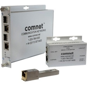Comnet 10/100/1000 Mbps Ethernet to VDSL2 Media Converters