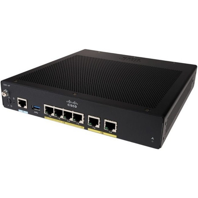Cisco C931-4P 1 SIM Cellular, Ethernet, ADSL2, VDSL2+ Modem/Wireless Router - Refurbished