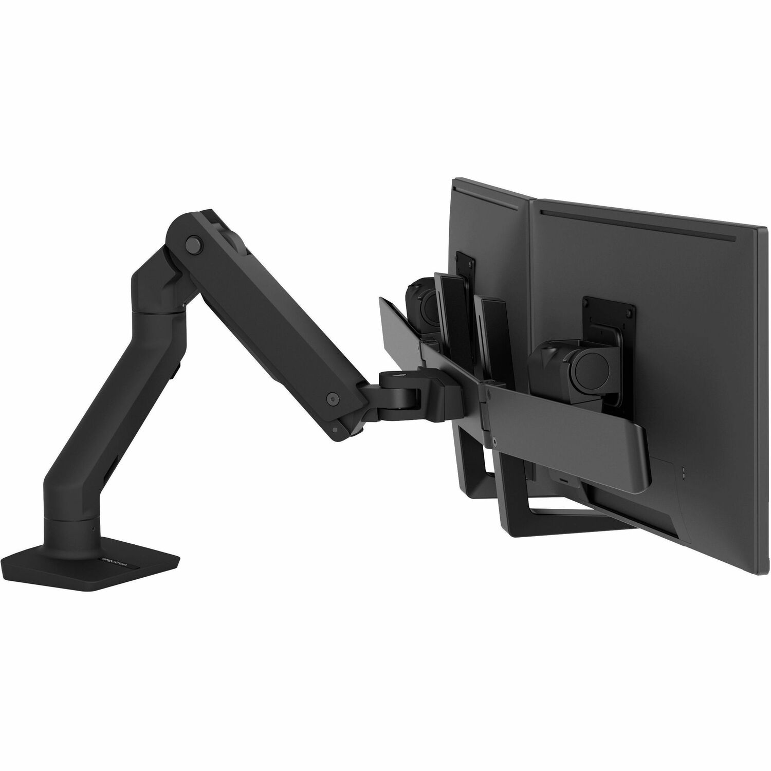 Ergotron Mounting Arm for Monitor, Display Screen, LCD Display - Black - Landscape/Portrait
