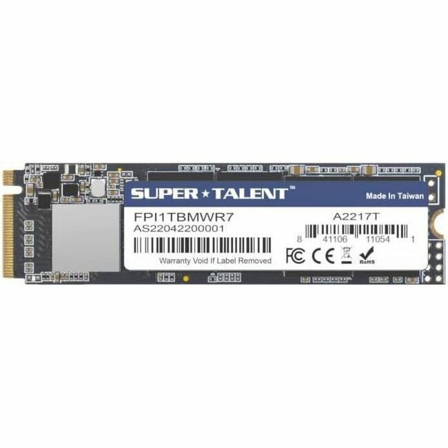 Super Talent EX 1 TB Solid State Drive - M.2 2280 Internal - PCI Express NVMe (PCI Express NVMe 3.0 x4)