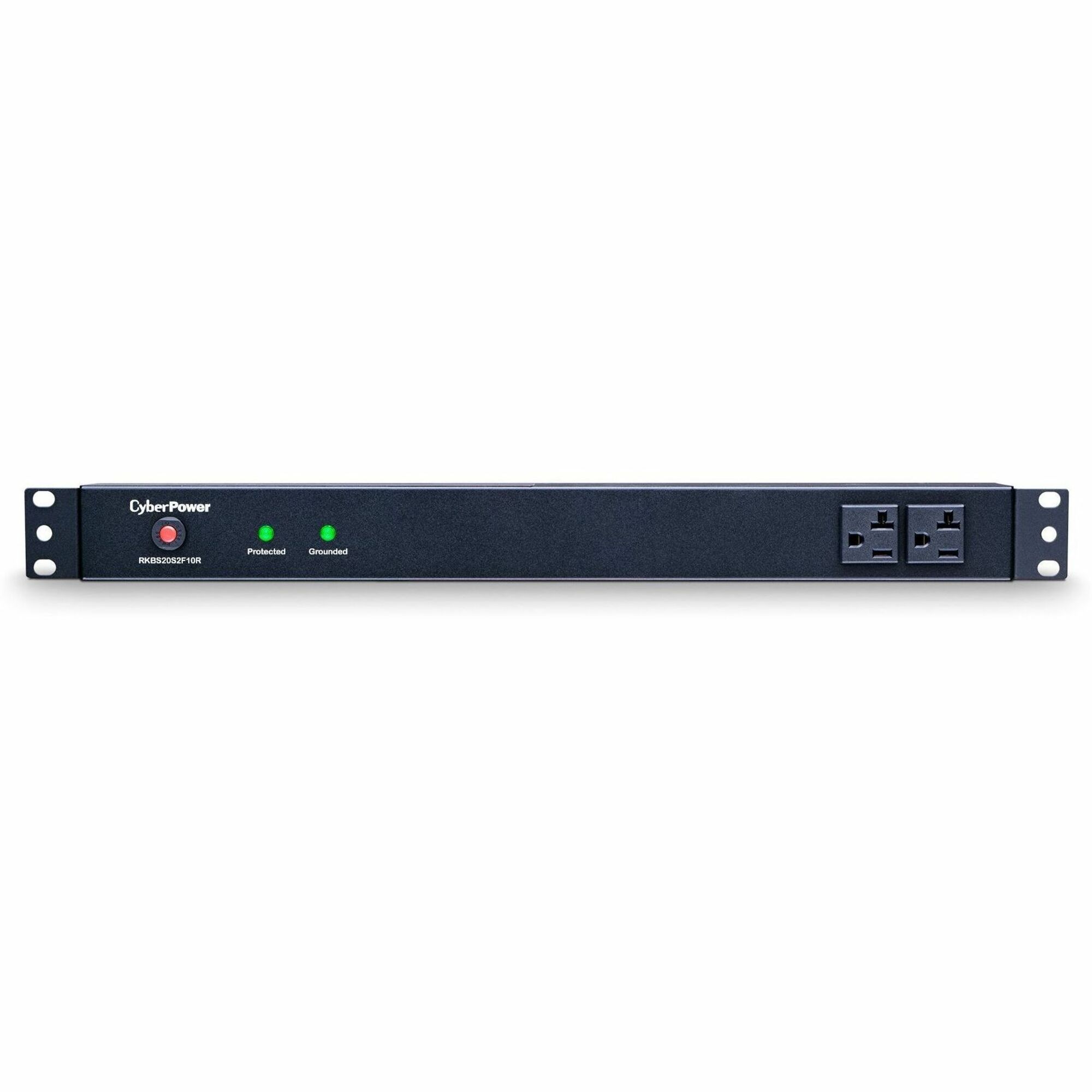 CyberPower RKBS20S2F10R Rackbar 12 - Outlet Surge Protector with 1800 J Surge Suppression