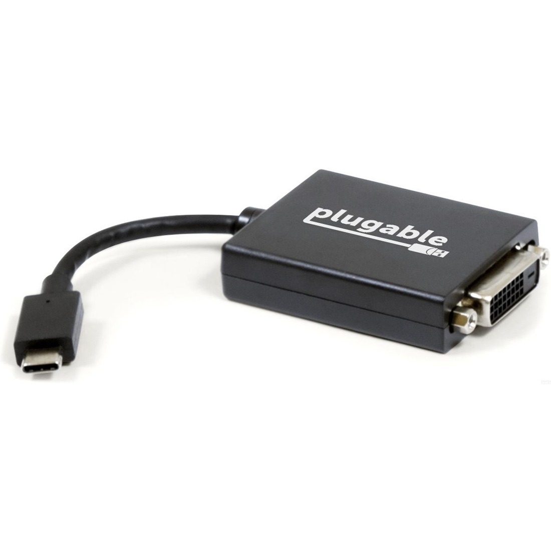 Plugable USB C to DVI Adapter - Standardize Legacy DVI Displays Across Modern USB-C Laptops
