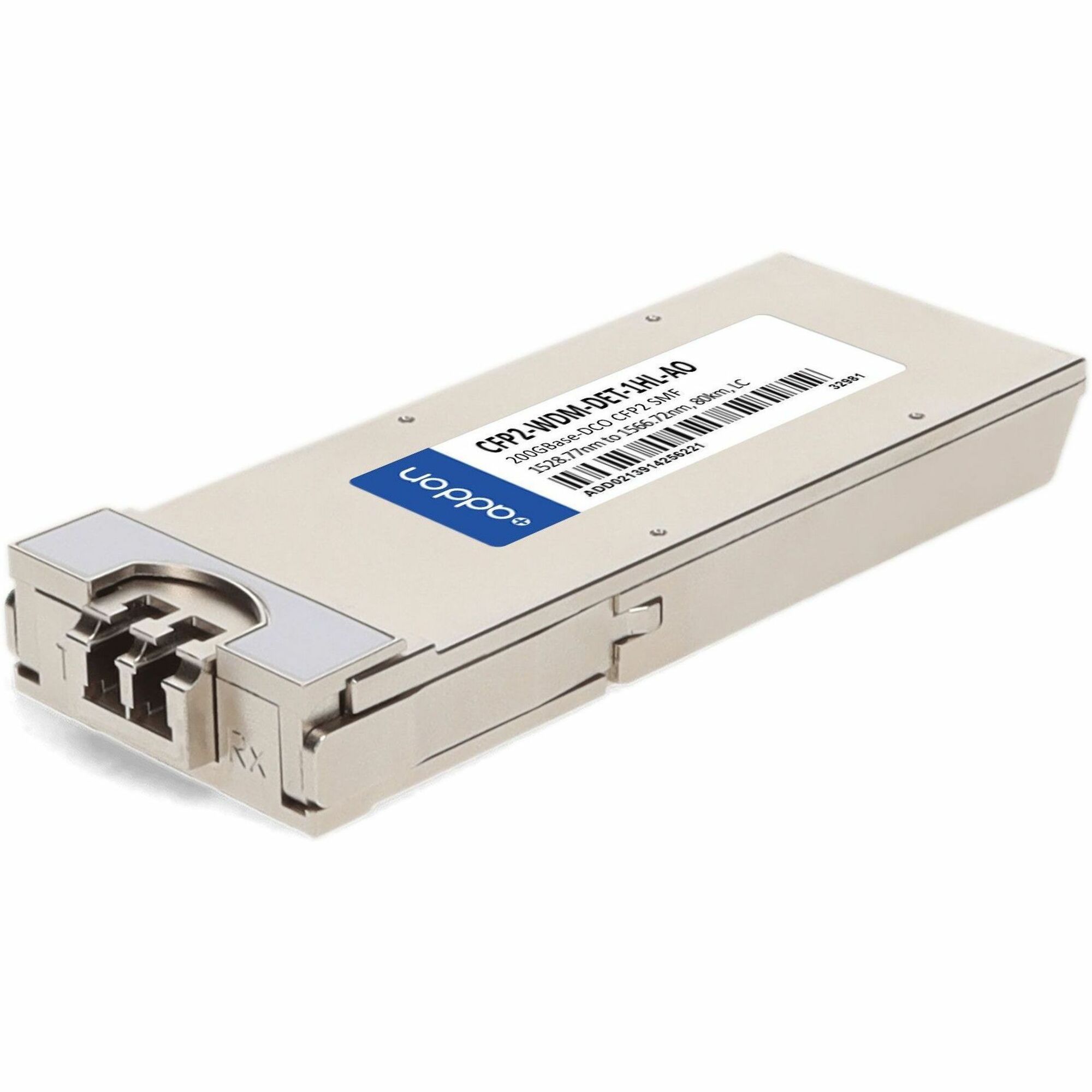 AddOn Cisco® CFP2-WDM-DET-1HL Compatible TAA 100/200GBase-DCO CFP2 Transceiver (SMF, 1528.77nm to 1568.36nm, 80km, LC)