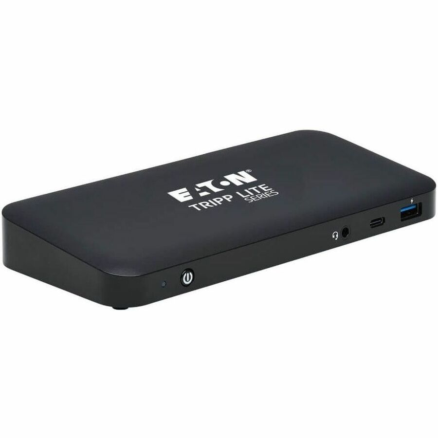 Tripp Lite by Eaton USB-C Dock Triple Display - 4K 60 Hz HDMI/DisplayPort USB 3.x Gen 2 (10Gbps) USB-A/USB-C Hub GbE 85W PD Charging Black