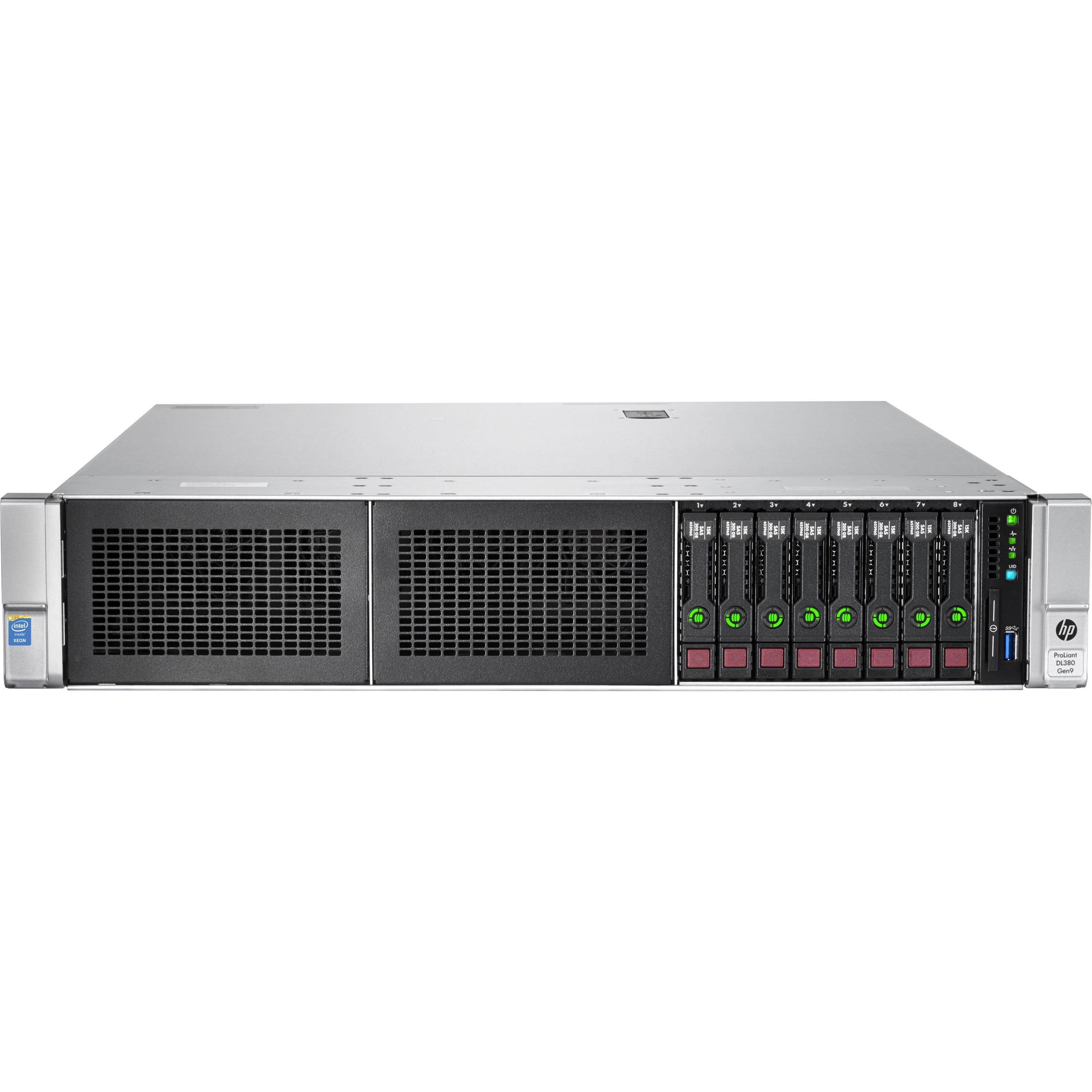 HPE ProLiant DL380 G9 2U Rack Server - 2 Xeon E5-2690 v3 2.60 GHz - 32 GB RAM - 12Gb/s SAS Controller