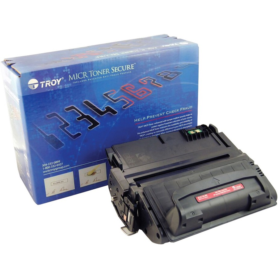 Troy Toner Secure 02-81135-001 Remanufactured Laser Toner Cartridge 42A (Q5942A) - Black Pack