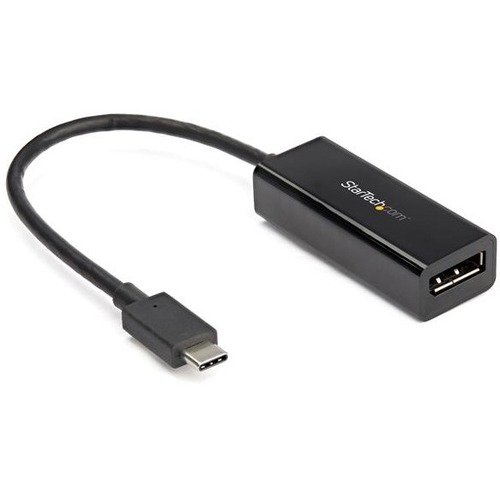 StarTech 8K USB C to DisplayPort Adapter - USB Type C to DP 1.4 Alt Mode Video Converter - 8K/5K/4K HBR3 USB C to DisplayPort Monitor