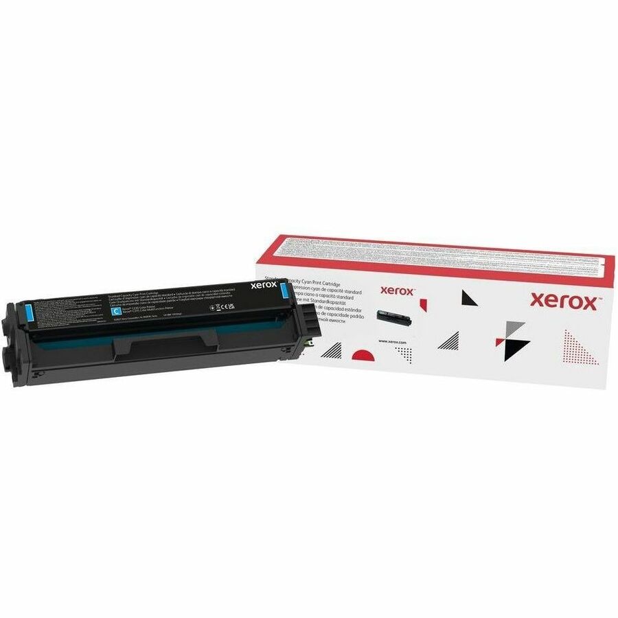 Xerox Genuine Xerox&reg; C230 Color Printer, C235 Color Multifunction Printer Cyan Standard capacity Toner Cartridge (1500 Pages) - 006R04384