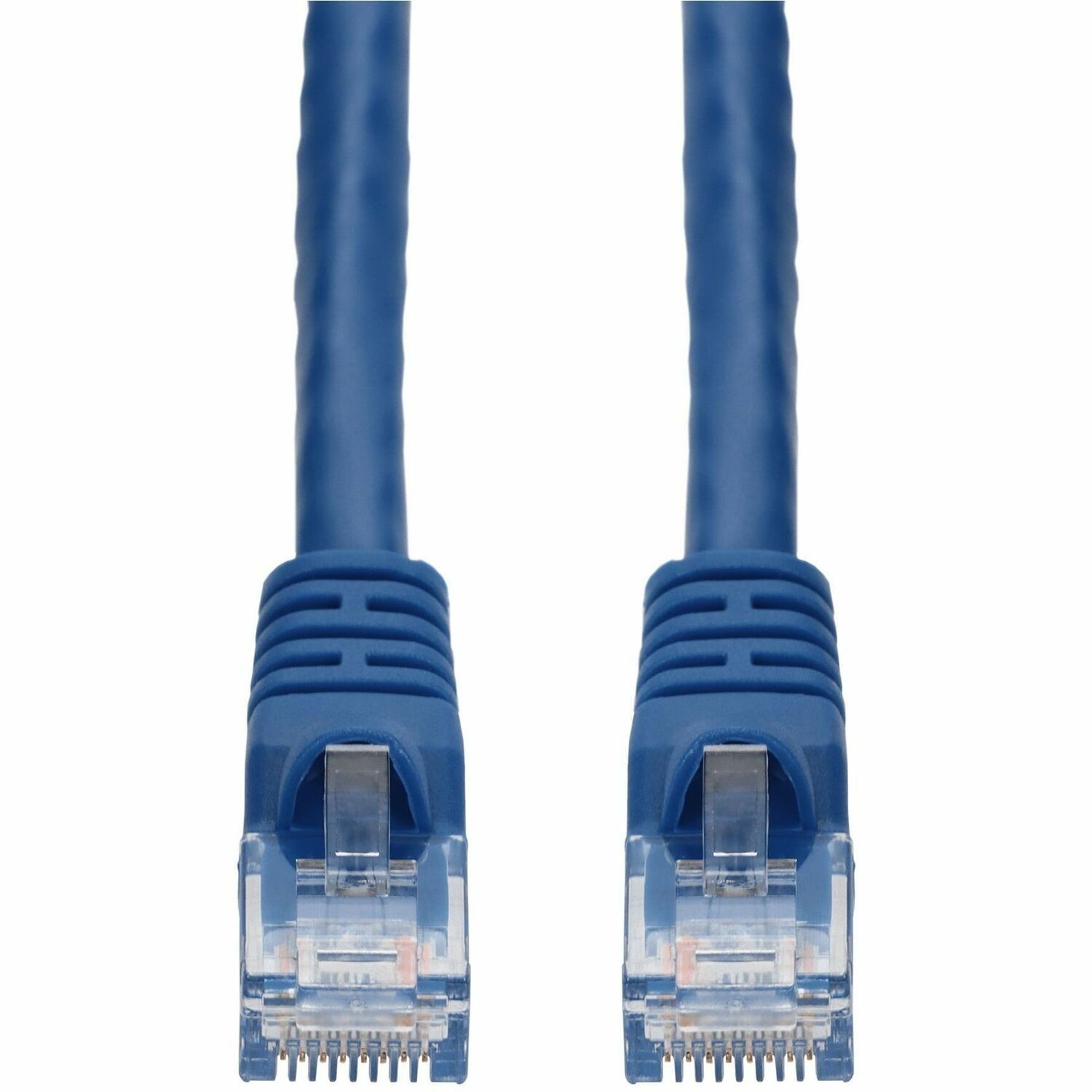 AddOn 11ft Blue CAT 6 Plenum-Rated Ethernet Cable Snagless Bubble Boot RJ-45 M/M