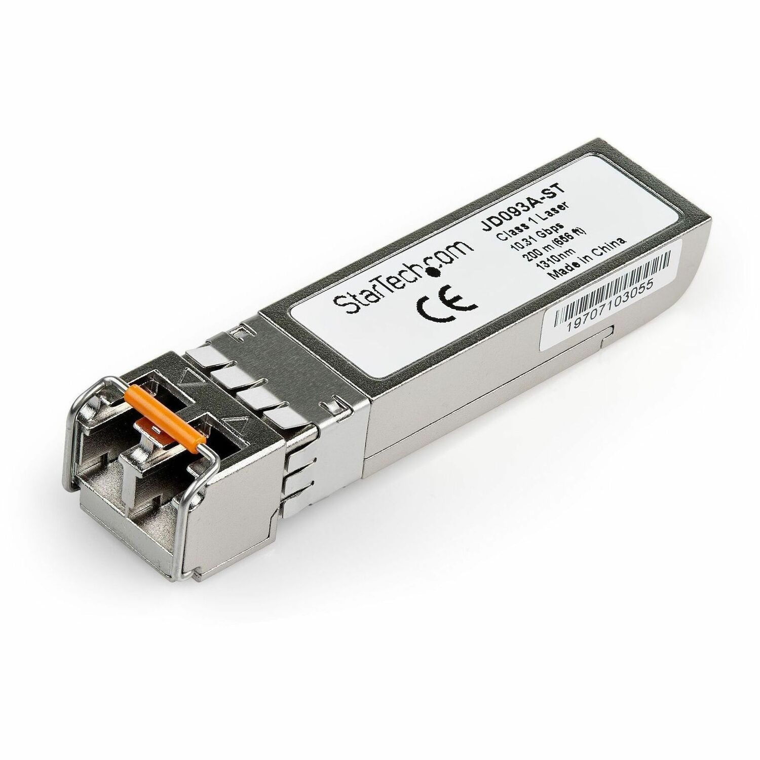 StarTech.com HPE JD093A Compatible SFP+ Module - 10GBASE-LRM 10GE Gigabit Ethernet SFP+ 10GbE Multi Mode/MMF Fiber Optic Transceiver 200m