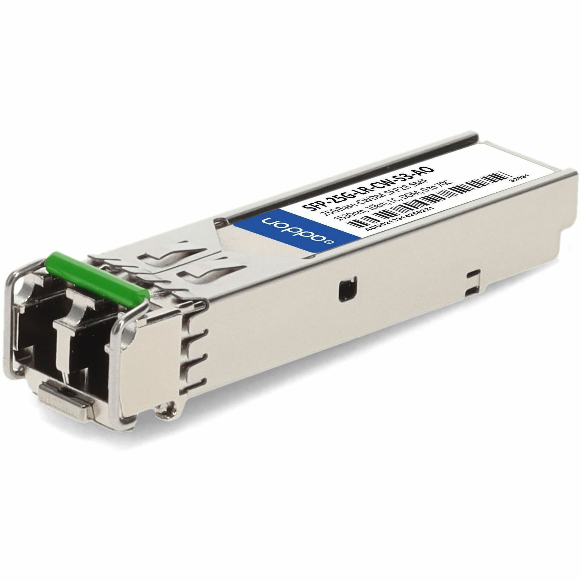 AddOn Cisco&reg; Compatible TAA 25GBase-CWDM SFP28 Transceiver (SMF, 1530nm, 10km, LC, DOM)