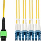 30M MPO/4XLC F/M YELLOW OS2 OPNP-PLENUM FIBER PATCH CABLE
