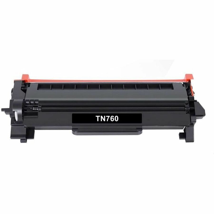 eReplacements Black Toner Cartridge replaces Brother TN760 TN-760 760 for Brother DCP-L2550DN, DCP-L2550DW, HL-L2350DW, HL-L2370DN, HL-L2370DW, HL-L2370DWXL, HL-L2375DW, HL-L2390DW, HL-L2395DW, MFC-L2710DN, MFC-L2710DW, MFC-L2750DW, MFC-L2750DWXL