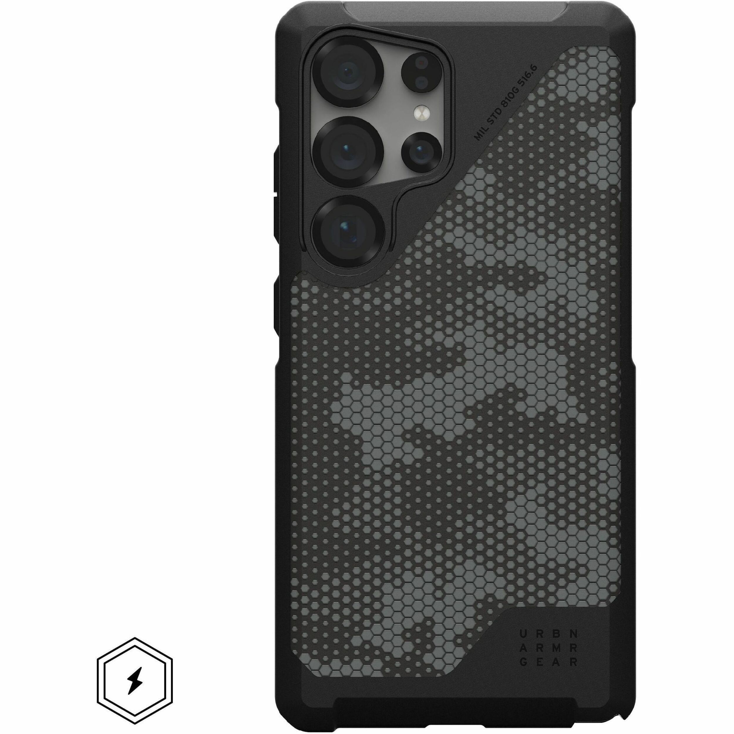 Urban Armor Gear Metropolis LT Galaxy S25 Ultra Case - Micro Hex Camo Graphite
