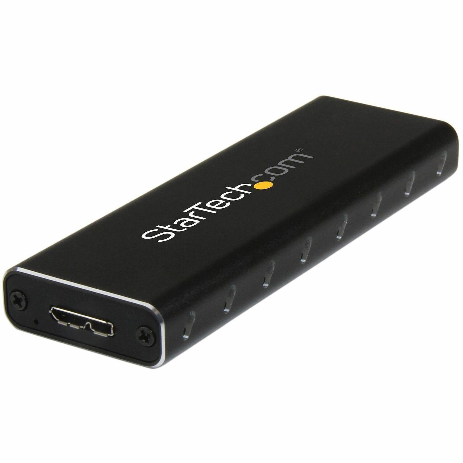 StarTech.com M.2 SSD Enclosure for M.2 SATA SSDs - USB 3.0 (5Gbps) with UASP - External M.2 SSD Enclosure - Aluminum