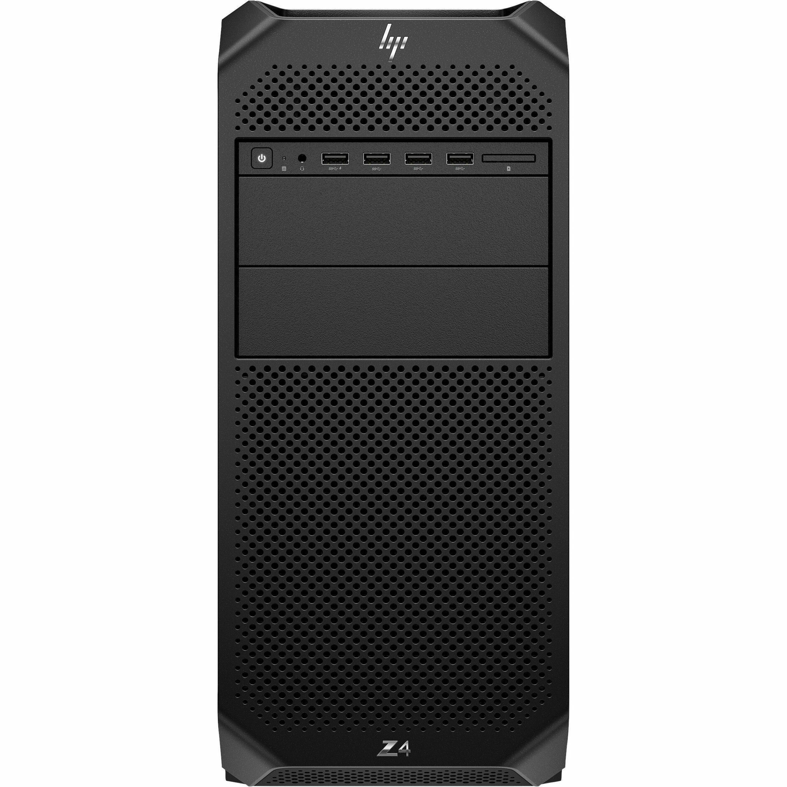 HP Z4 G5 Workstation - 1 x Intel Xeon w5-2445 - 32 GB - Tower - Black