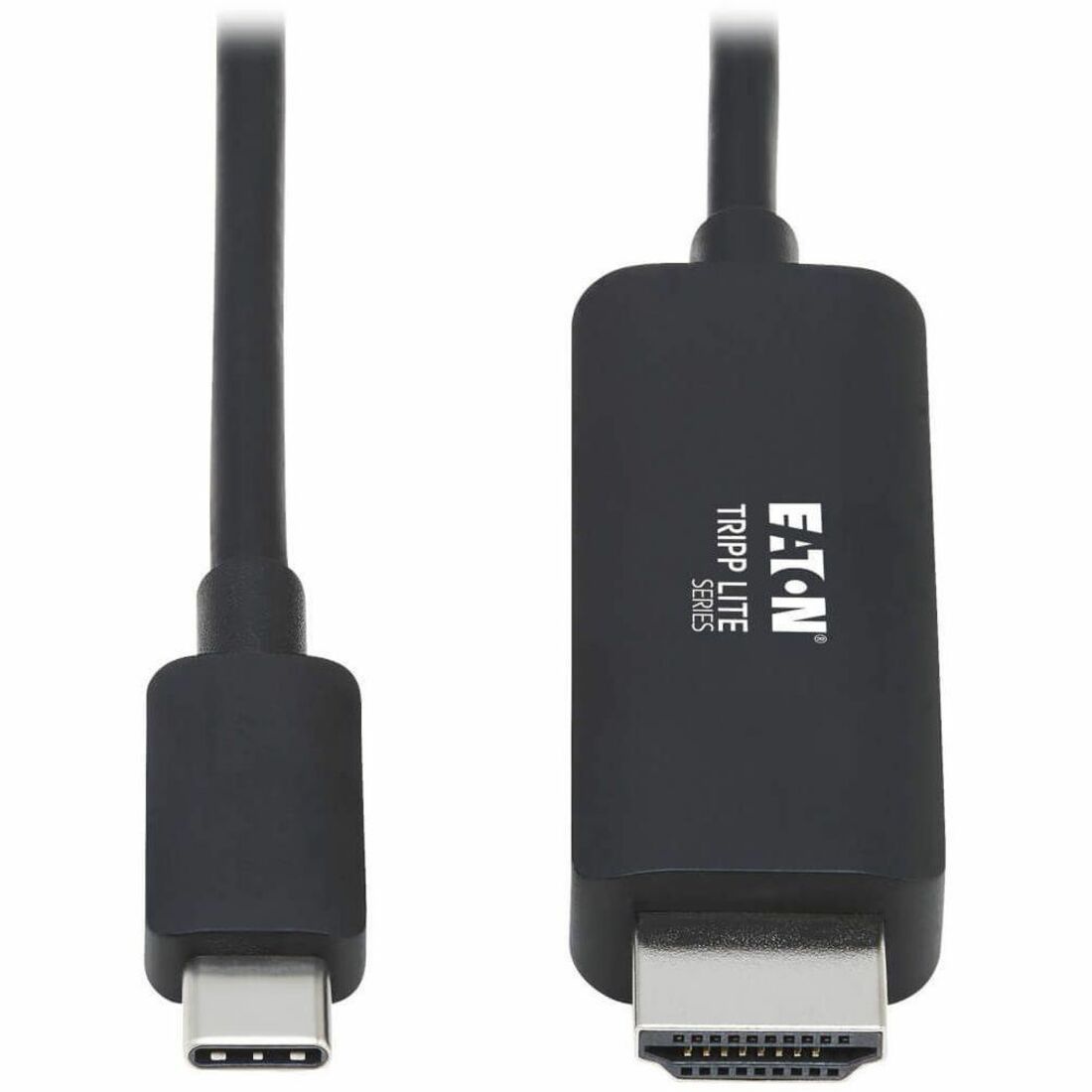 Eaton Tripp Lite Series USB-C to HDMI Adapter Cable (M/M), 4K, 4:4:4, Thunderbolt 3 Compatible, Black, 6 ft. (1.8 m)