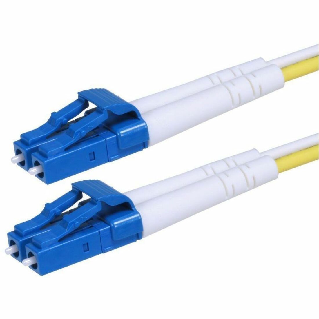 Monoprice Single-Mode Fiber Optic Cable - LC-LC UL 2mm 9/125 OFNR Duplex Yellow 50m