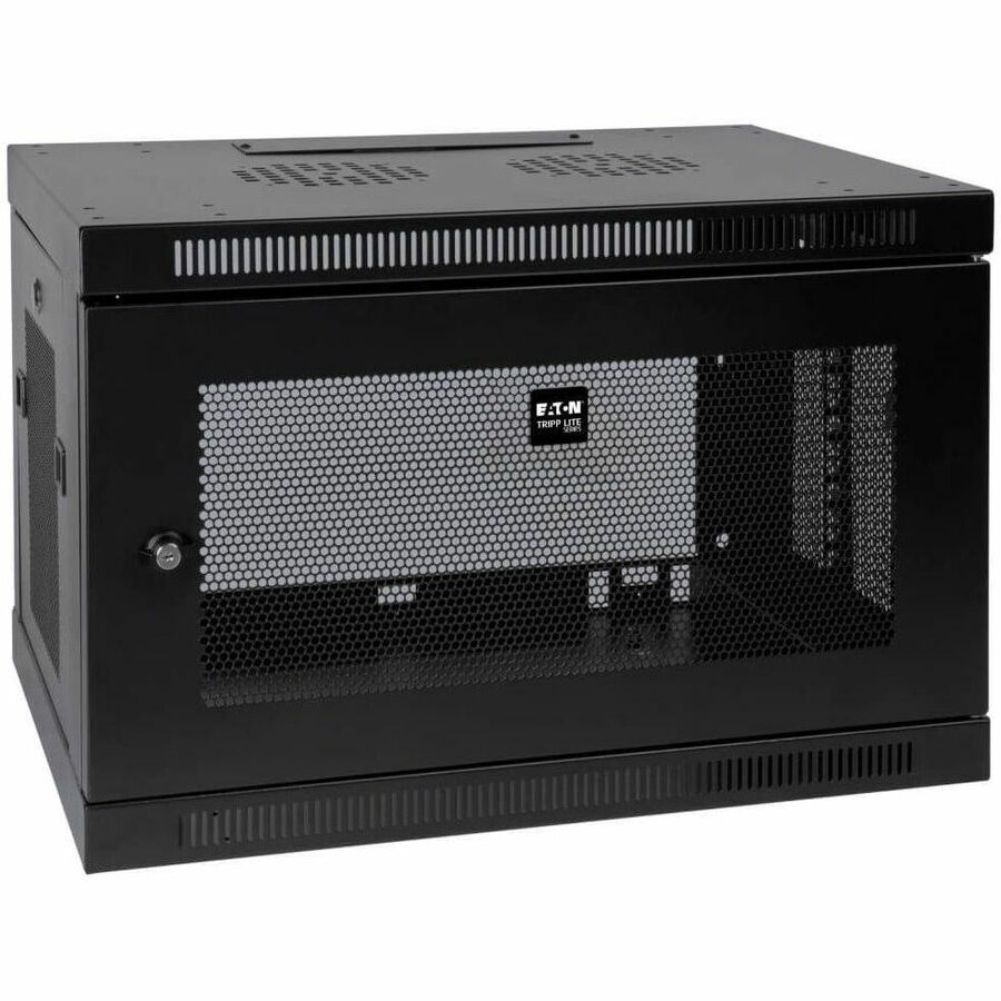 Tripp Lite by Eaton SmartRack 9U Low-Profile Switch-Depth Wall-Mount Mini Rack Enclosure
