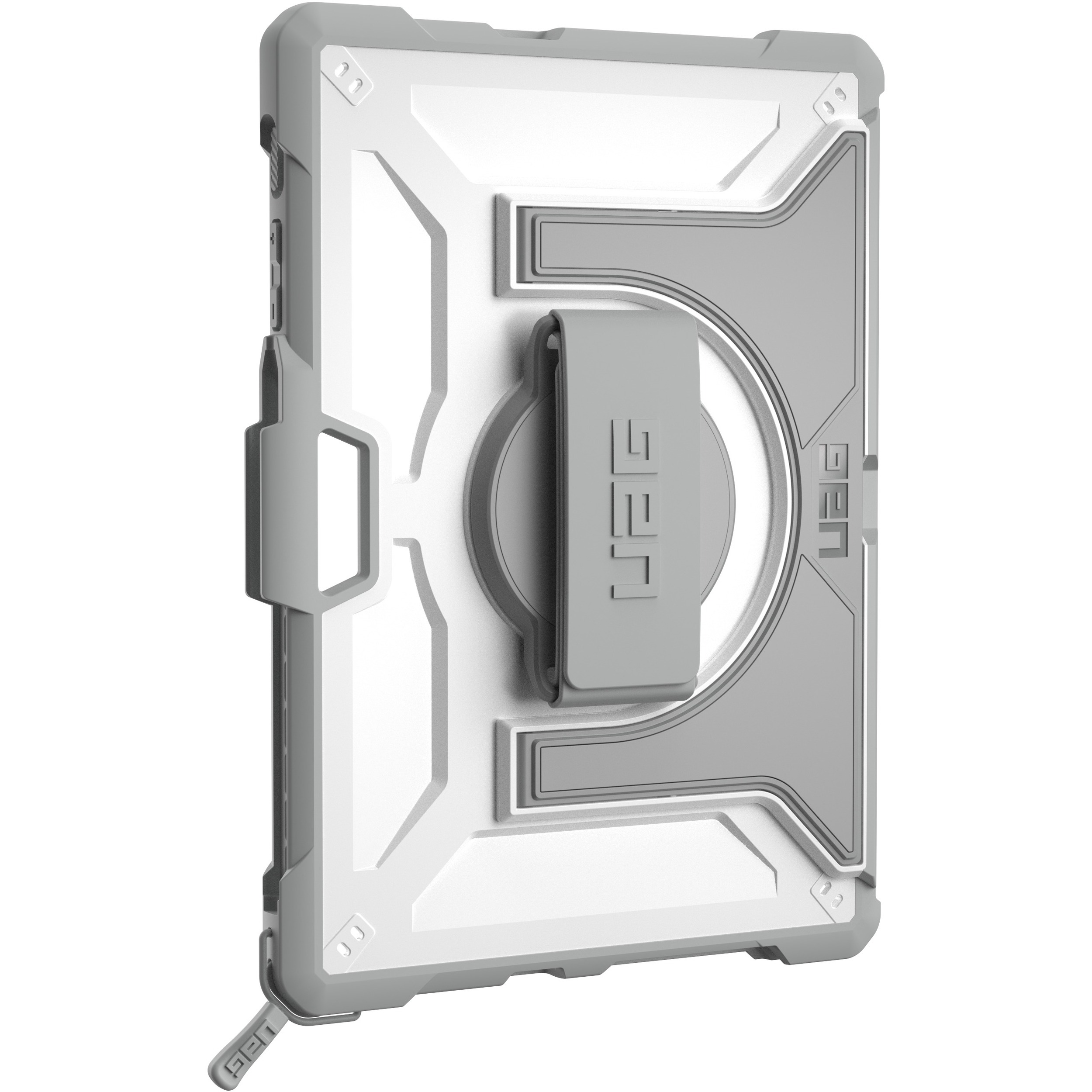 Urban Armor Gear Plasma Healthcare Carrying Case for 10.5" Microsoft Surface Go, Surface Go 2, Surface Go 3, Surface Go 4 Tablet - White, Gray