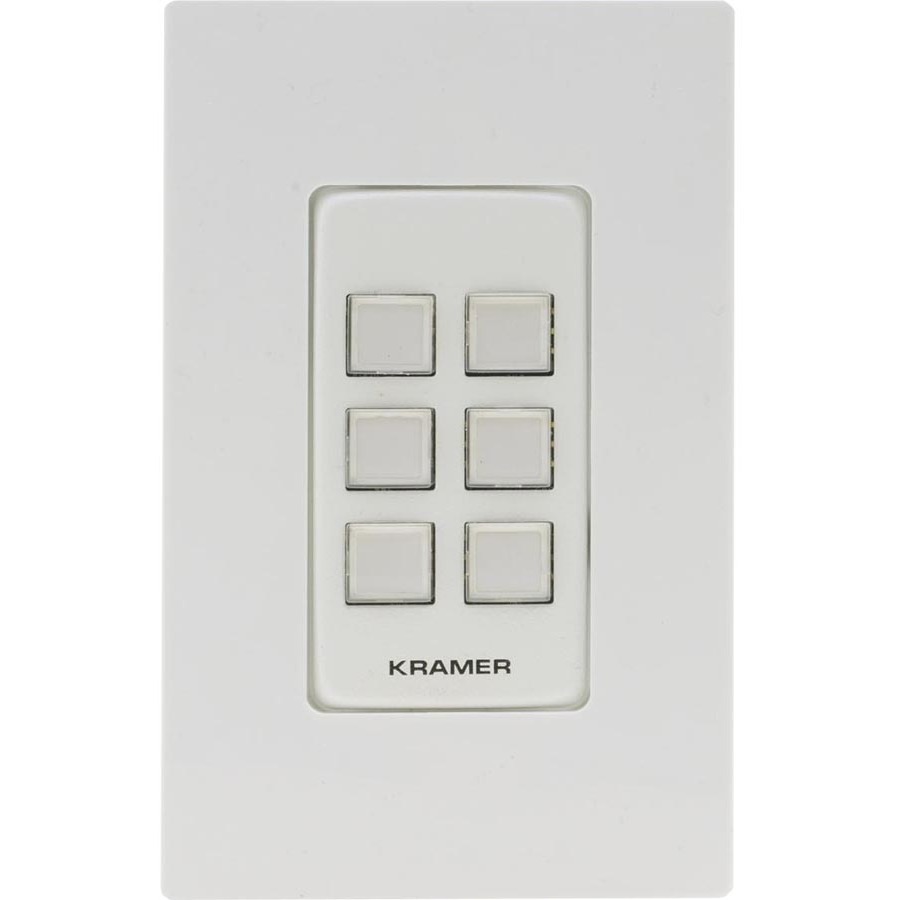Kramer 6-button PoE and I/O Control Keypad