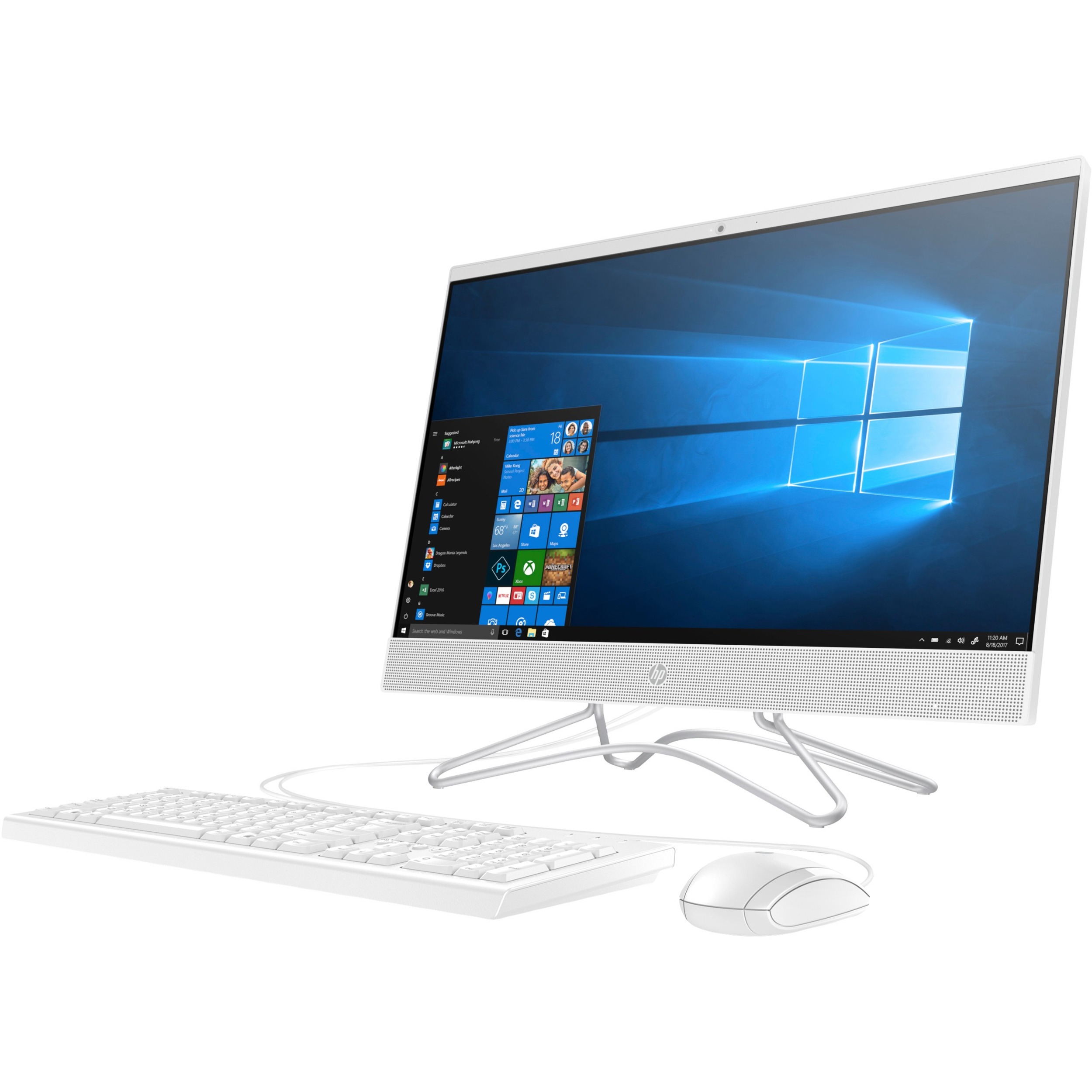 HP 24-f0000 24-f0018 All-in-One Computer - AMD A9-9425 - 8 GB - 1 TB HDD - 23.8" Full HD - Desktop