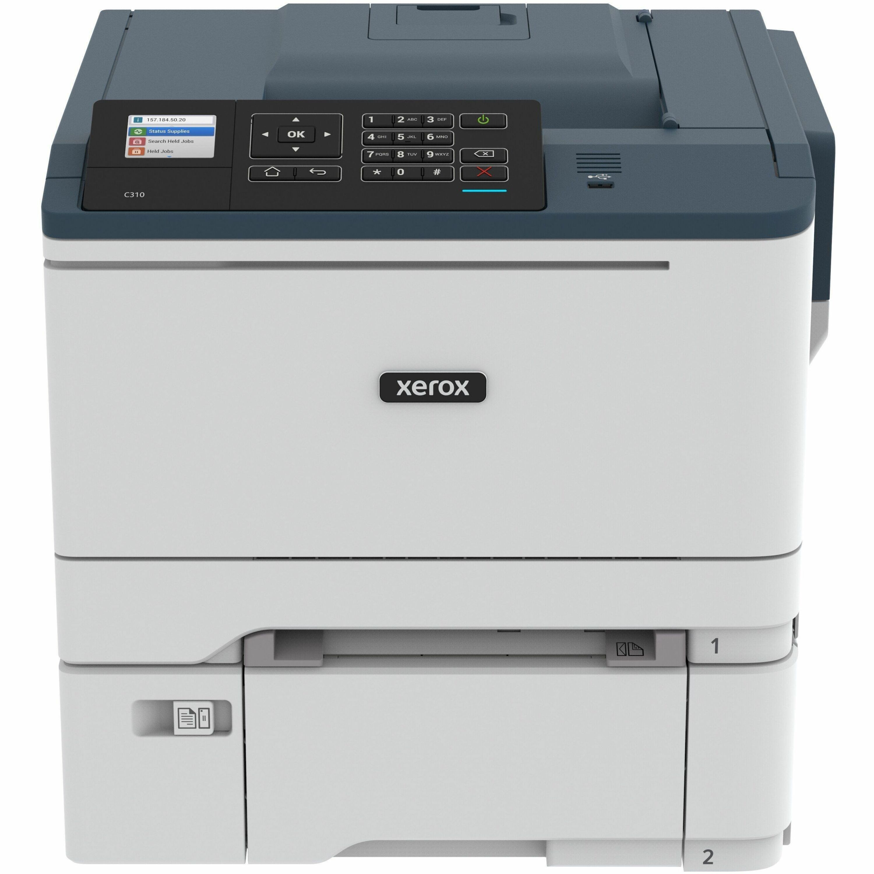 Xerox C310 Color Printer, Up To 35ppm, Letter/Legal, Automatic 2-Sided Print, USB/Ethernet/Wi-Fi, 250-Sheet Tray, 110V