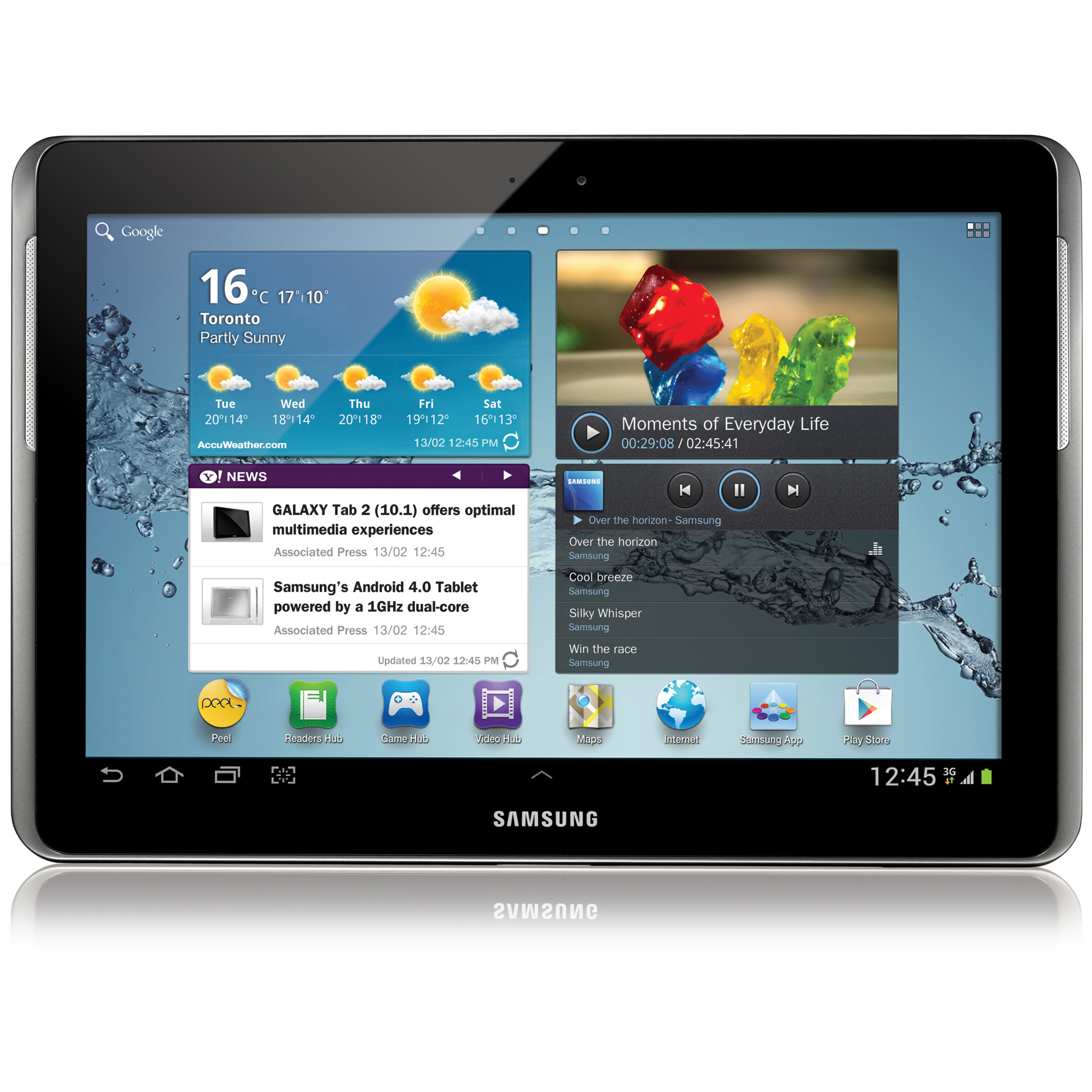Samsung Galaxy Tab 2 GT-P5113 Tablet - 10.1" WXGA - 1 GB - 16 GB Storage - Android 4.1 Jelly Bean - Titanium Silver